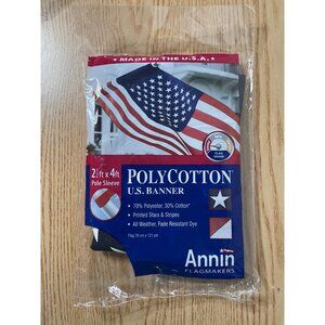 New American Flag 🇺🇸 70% Nylon 30% Cotton size 2.5’x4’ Fade Resistant